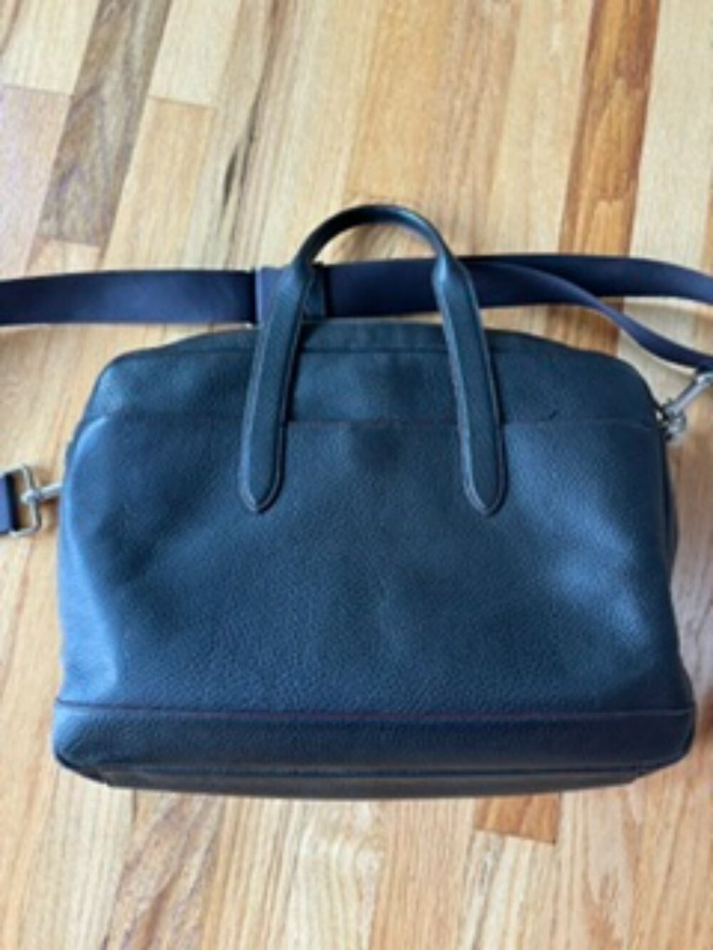 Coach Men's/unisex Hamilton Leather Laptop Bag Crossbody
